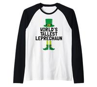 World'S Tallest Leprechaun | St Patricks Day Camiseta Manga Raglan