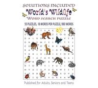 Worlds Wildlife Word Search: Explore Animals, Birds, and Insects with Easy-to-Read Format and Answer Key