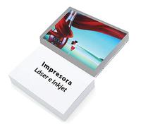 WORLED-Backlight Paper/Papel Retroiluminado/Papel Backlite 125G Formato A4 Paquete 50 hojas para CARPETAS LED/Folder LED/Affiches LED para impresion en LASER o INKJET"IMPRESORA DE TINTA" (A4)