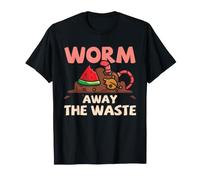 Worm Farm Compost: Elimina los residuos del vermicompostaje: Humor Camiseta