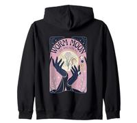 Worm Moon She Who Renews Fases Lunares modernistas de Marzo de 2026 Sudadera con Capucha