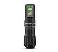 WORMHOLEPRO AQUILA - Pistola de tatuaje inalámbrica multifunción con batería de 1800 mAh, pantalla inteligente, motor sin escobillas, longitud de 7 tiempos para artistas del tatuaje HKP14-A
