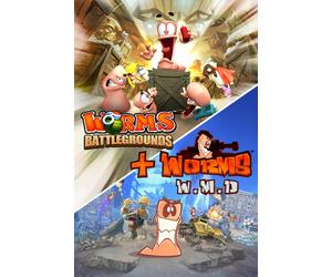 Worms: Battlegrounds + Worms W.M.D XBOX LIVE Key EUROPE