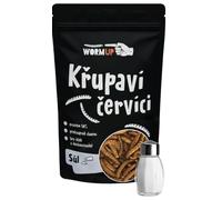 WormUp Gusanos crujientes con sal 80 g