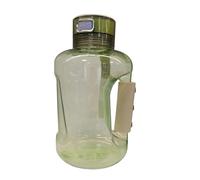 Worparsen 1 juego de botellas de agua de hidrógeno de 1500 ml, separación de hidrógeno y oxígeno, generador de agua de alta concentración, taza de agua rica en hidrógeno, verde claro