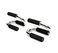 Worqout Barras de flexión push up - Mangos de calistenia resistentes de acero para un entrenamiento eficaz de la parte superior del cuerpo