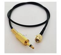 Worship RG174 SMA Macho a 3.5mm Mono 1/8 "Enchufe Masculino para CCTV Cable de la lámina de la Antena del Monitor de la cámara 15/20 / 30 / 50cm 1/2/3/5 / 10m (Color : 50cm)