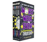 Worst Week Ever! Serie 4 – Colección de libros (Lunes, Martes, Miércoles, Jueves)
