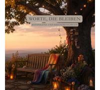 Worte, die bleiben: Kondolenz- und Erinnerungsbuch * Celebration of Life BUNT Collection * "Ein Platz im Garten": mit persönlichen Eintragungen ... queer, 150 Seiten, 21,5 x 21,5 cm