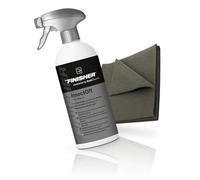 wortek Limpiador de insectos para el coche, juego de limpieza de Koch Chemie The Finisher InsectOff Spray Limpiador de resina de árbol, spray de limpieza para coche, juego de limpieza de insectos y