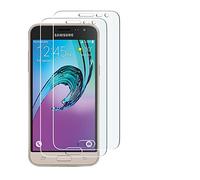 wortek Tanque [1 Pieza] Protector de Pantalla de Cristal, Protector de Pantalla [Anti Arañazos, Ultra Clear] 9H Protector de Pantalla Cristal Protector - Varios Modelos J3 (2016) Samsung