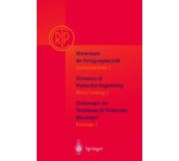 worterbuch der fertigungstechnik. dictionary of production engine erin