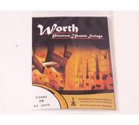 Worth CT-LG - Pack doble de cuerdas de ukelele tenor (suelo agudo claro)