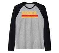 WORTHINGTON Ohio City Vintage Roots - Diseño retro de los años 70 y 80 Camiseta Manga Raglan