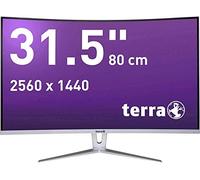 Wortmann AG TERRA LCD/LED 3280W LED display 80 cm (31.5") Wide Quad HD Curva Plata, Blanco - Monitor (80 cm (31.5"), 2560 x 1440 Pixeles, Wide Quad HD, LED, LED, Plata, Blanco)