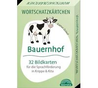 Wortschatzkärtchen: Bauernhof: 32 Bildkarten für die Sprachförderung in Krippe und Kita: 8