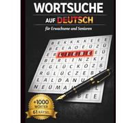 Wortsuche auf Deutsch für Erwachsene und Senioren: Wortsuche auf Deutsch für Erwachsene und Senioren