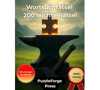 Wortsuchrätsel - 200 leichte Rätsel: Großdruck für Erwachsene und Senioren | 2000+ Wörter | 2 Rätsel pro Seite | Mit Lösungen im Buch | Leichter Wortsuchspaß auch als Geschenk