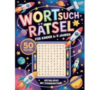 Wortsuchrätsel Für Kinder 6-9 Jahren: Fröhliches Rätselbuch Zur Wortsuche In Großdruck