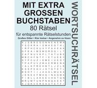 Wortsuchrätsel: mit extra Großen Buchstaben