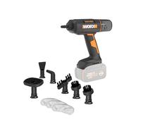 WORX 18 V (20 V máx.) Kabelloser Handdampfreiniger WX770.9, Dampfreiniger für 104.4 °C, tötet Keime, 8-Sekunden-Vorheizung, leichter und tragbarer Dampfreiniger für Zuhause und Auto, ohne Akku
