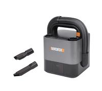 WORX Aspirador de Coche 20V Máx WX030.9 | No Incluye batería ni Cargador | Motor de Alto Rendimiento | 25 Minutos de duración con 1 batería | Accesorios de aspiración incluidos