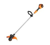 WORX Cortabordes a batería 40V Máx. (2x20V) | WG183E | Incluye 2 baterías 2Ah y Cargador Doble | Mango Ajustable | Doble Cabezal | Carrete de alimentación automática