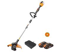 WORX Cortabordes y perfiladora 40V (2x20V) | PowerShare | WG184E - 2 baterías 2Ah| 33 cm
