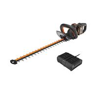 WORX Cortasetos a batería | WG286E | 40v Máx. | 2 Baterías de 20V y 2Ah | Pisajismo y jardineria