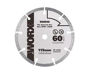 WORX Disco de diamante WA5048 115mm para mini amoladoras