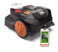 Worx Landroid Vision Cloud WR304E 2WD Robot Cortacésped, Sin Cable Perimetral, hasta 400 m², Evitación de Obstáculos con IA, Navegación VSLAM + RTK Cloud, Mapeo Automático, Control por App