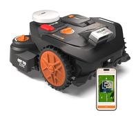 Worx Landroid Vision Cloud WR306E 2WD Robot Cortacésped, Sin Cable Perimetral, hasta 500 m², Evitación de Obstáculos con IA, Navegación VSLAM + RTK Cloud, Mapeo Automático, Control por App