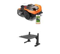 Worx Landroid Vision Cloud WR330E 2WD Robot Cortacésped con Garaje, Sin Cable Perimetral, hasta 3000 m², (Evitación de Obstáculos con IA, Navegación VSLAM + RTK Cloud, Mapeo Automático)