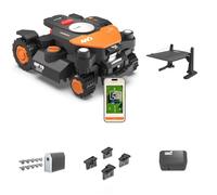 Worx Landroid Vision Cloud WR344E 4WD Robot Cortacésped con Garaje, Módulo Find My Landroid, Juego de Cepillos para Ruedas y Cuchillas de Larga Duración, Sin Cable Perimetral, hasta 4000 m²