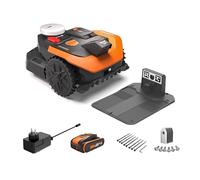 WORX Landroid Vision WR305E Robot Cortacésped 500m² VSLAM+RTK Cloud | Robot cortacésped sin cable perimetral hasta 500m². IA, VSLAM+RTK Cloud, mapeo automático, control por app.