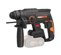 WORX Martillo ligero 20V | PowerShare | WX381.9 | No incluye batería ni cargador | SDS-Plus motor sin escobillas | Caja de cartón | 3 posiciones de perforado y demolición
