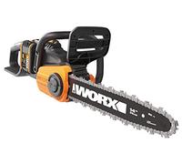 WORX Motosierra 40V (2x20V) | PowerShare | WG384E - 2 baterías 2Ah | 35 cm Motor Brushless