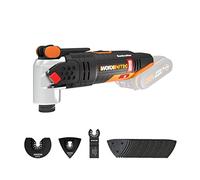 WORX Multiherramienta Brushless Sonicrafter 20V | PowerShare |WX693.9 - Sin batería, ni cargador | Motor sin escobillas, velocidad variable, sistema Hyperlock