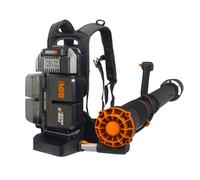 Soplador de hojas 80V Máx. WORX NITRO | WG572E | PowerShare | Incluye 4 baterías de 20V y 4Ah | Cargador BaseCamp | Tecnología A