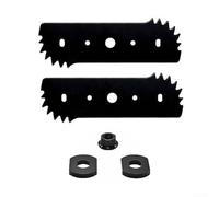 Worx para cuchilla de repuesto para bordeadora para WG895 y WG896, compatible con WA0034 y WTA0072, arandelas de montaje