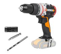 Worx PowerShare 20V Taladro atornillador percutor de batería WX354.9 (20 V, Sin batería, Iones de litio, 2 Ah, 60 Nm) + Garantía BAUHAUS 5 años...
