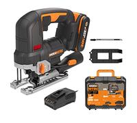 WORX Rompecabezas inalámbrico sin escobillas de 20 V WX542, PowerShare, 3500 spm, base ajustable, 1 batería, 1 cargador incluido