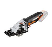 WORX Sierra circular 85 mm WORXSaw 20V | PowerShare | WX527.9 - Sin batería, ni cargador| 2500 rpm, manejo con una mano, profundidad de corte de 27 mm, compacto, rápido ajuste de profundidad