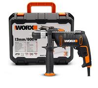 WORX Taladro percutor 600W | WX317 | 3.000rpm, 48.000ipm, portabrocas de 13mm, control de velocidad variable