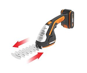 WORX Tijeras 3 en 1: Arreglasetos/Cortacésped/Cortasetos WG801E