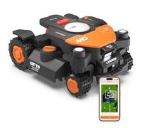 WORX Vision RTK WR344E AWD Robot cortacésped, Robot cortacésped sin Cable delimitador, Tecnología RTKn + Visión