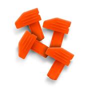 WORX WA0091 - Juego de 4 abrazaderas para perros