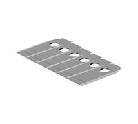 Worx WA0779 - Cuchillas de repuesto para cortacésped robótico Landroid, 6 cuchillas duraderas + 6 tornillos, hasta 12 meses de tiempo de corte (3 veces más duraderas, alta resistencia a la corrosión
