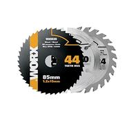 WORX WA8501 Versacut Compact Circ Saw - Juego de 3 cuchillas de corte variadas