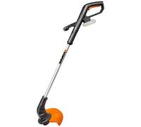 WORX WG157E.9 - Cortacésped inalámbrico de 25 cm, 20V, Hilo 1.65 mm | Pasa de cortadores a bordillos, alimentación automática de alambre y PowerShare